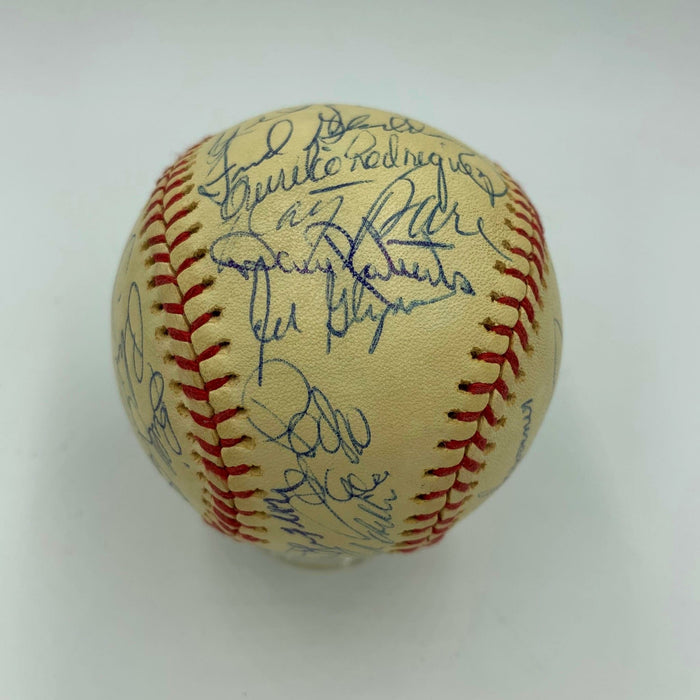 Beautiful 1976 Detroit Tigers Team Signed Baseball 33 Sigs With JSA COA