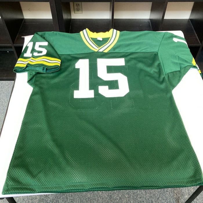 Bart Starr "Super Bowl I & II MVP" Signed Green Bay Packers Jersey JSA COA
