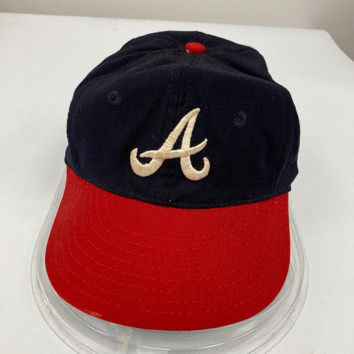 Vintage 1960's Atlanta Braves Game Used Wilson Baseball Cap Hat