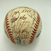 1998 Tampa Bay Rays Inaugural Season Team Signed American League Baseball