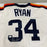 Nolan Ryan Signed Authentic Majestic Cooperstown Houston Astros Jersey JSA