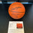 Kareem Abdul-Jabbar George Mikan NBA HOF Greats Signed Basketball With JSA COA