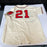 Warren Spahn 363 Wins Signed Authentic Milwaukee Braves Jersey JSA COA