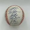 2002 Anaheim Angels World Series Champs Team Signed W.S. Baseball With JSA COA