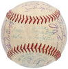 1953 New York Yankees World Series Champs Team Signed Baseball Mickey Mantle JSA