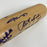 Beautiful 3,000 Hit Club Multi Signed Baseball Bat With Hit Totals JSA COA