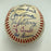 1962 New York Yankees W.S. Champs Team Signed Baseball Mickey Mantle JSA COA