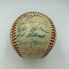 1972 Atlanta Braves Team Signed NL Baseball Eddie Mathews 27 Sigs JSA COA