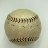 Kid Gleason Single Signed 1919 American League Baseball Black Sox JSA COA