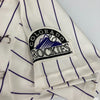 1994 Colorado Rockies Team Signed Don Baylor Game Used Jersey JSA COA