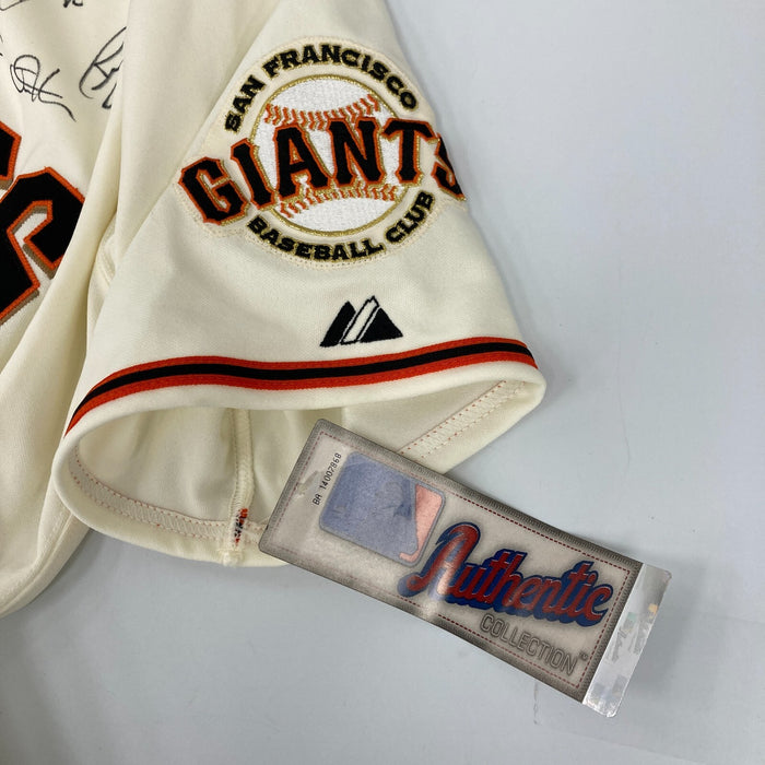 2008 San Francisco Giants Team Signed Game Model Jersey MLB Authentic