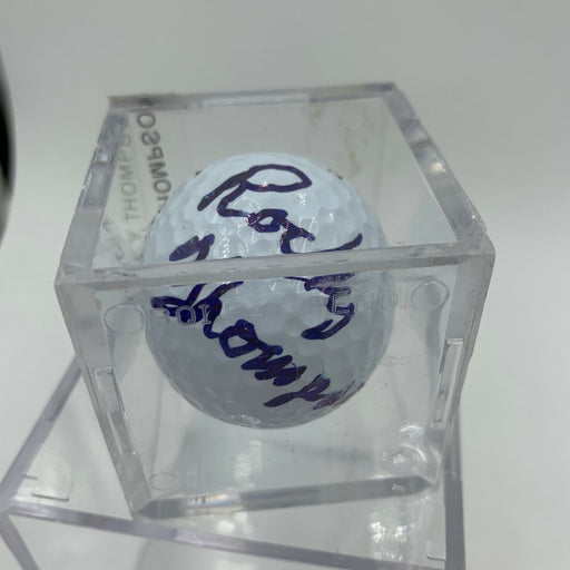 Rocky Thompson Signed Autographed Golf Ball PGA With JSA COA