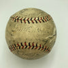 Babe Ruth Lou Gehrig Jimmie Foxx George Sisler Eddie Collins Signed Baseball PSA