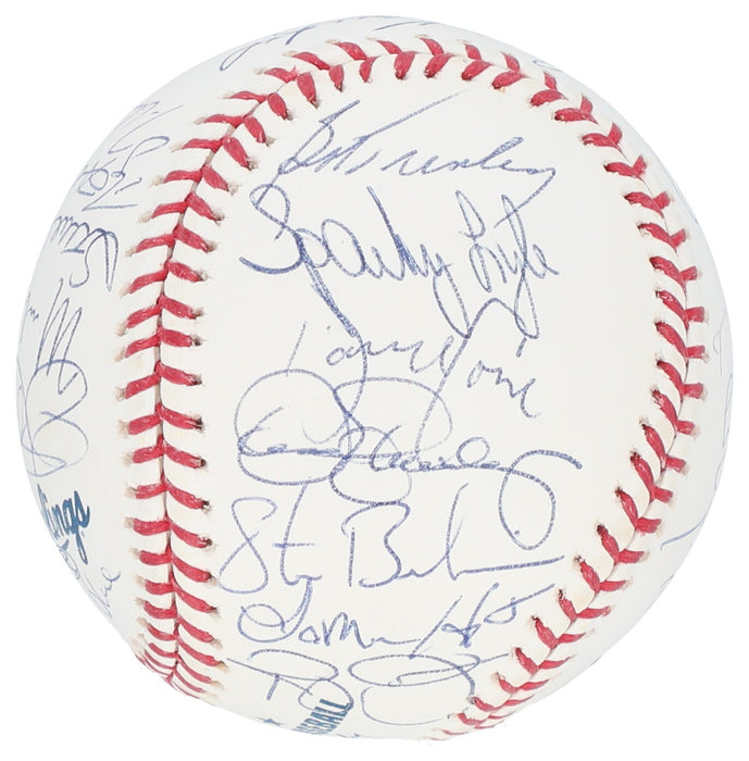 Cy Young Award Winners Signed Baseball 25 Sigs Sandy Koufax Roy Halladay JSA COA