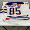 1984-85 Edmonton Oilers Stanley Cup Champs Team Signed Jersey Wayne Gretzky JSA