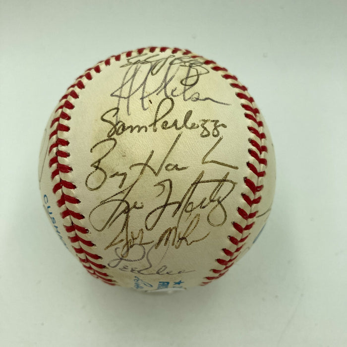 1993 Seattle Mariners Team Signed Baseball With Ken Griffey Jr. JSA COA