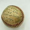 1955 Memphis Red Sox Negro League Signed Game Used National League Baseball