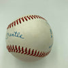 Beautiful Mickey Mantle Signed American League Baseball PSA DNA Graded MINT 9
