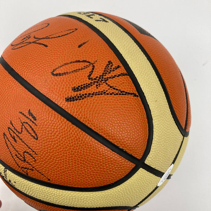 Kobe Bryant 2007 Team USA Signed Basketball 15 Sigs Olympics JSA COA