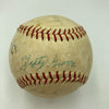 Jackie Robinson 1962 Hall Of Fame Induction Signed Baseball JSA COA