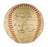 1956 New York Yankees World Series Champs Team Signed Baseball Mickey Mantle PSA
