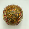 Beautiful Warren Spahn Hand Painted George Sosnak Folk Art Signed Baseball