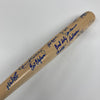 2021 Hall Of Fame Induction Multi Signed Baseball Bat 31 Sigs Derek Jeter JSA