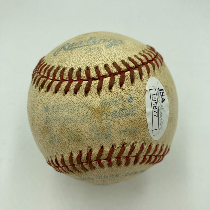 Paul Molitor County Stadium Signed Game Used Major League Baseball JSA COA