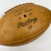 1966 Los Angeles Rams Team Signed Football JSA COA