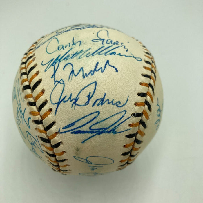 1994 All Star Game National League Team Signed Baseball Barry Bonds PSA DNA COA