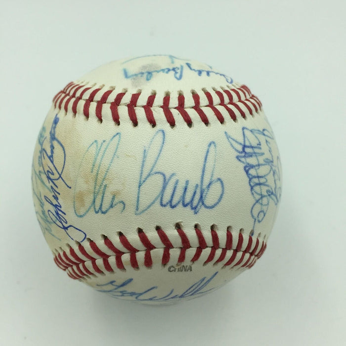 Incredible Derek Jeter Rookie Triple-A All Star Game Team Signed Baseball JSA