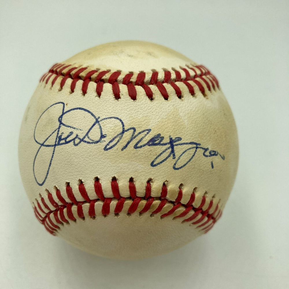 Joe Dimaggio Signed Official American League Baseball JSA COA