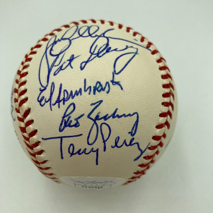 Beautiful 1976 Cincinnati Reds World Series Champs Team Signed Baseball JSA COA