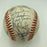 1985 Kansas City Royals World Series Champs Team Signed Baseball With JSA COA