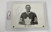 Terry Sawchuk Signed 1960's Toronto Maple Leafs Type III 8x10 Photo PSA 9 MINT