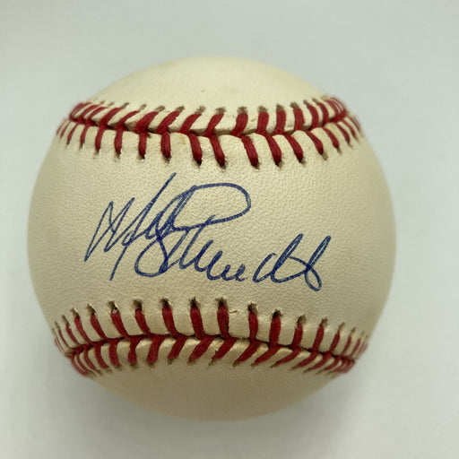 Mike Schmidt Signed Official National League Baseball PSA DNA COA