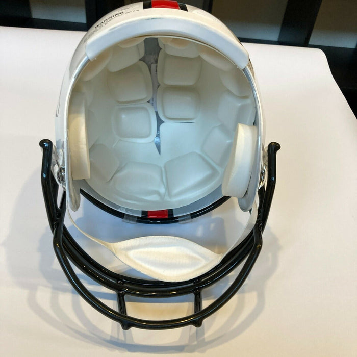 Beautiful Jerome Bettis HOF Multi Signed Full Size Football Helmet 26 Sigs JSA