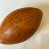 1971 Texas Longhorns SWC Champions Team Signed Football 50+ Sigs JSA COA