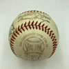 Beautiful 1957 Milwaukee Braves World Series Champs Team Signed Baseball JSA COA