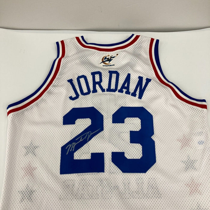 Michael Jordan Signed 2003 All Star Game Pro Cut Reebok Jersey JSA & MEARS