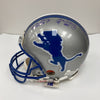 Barry Sanders Detroit Lions Hall Of Fame Legends Multi Signed Helmet JSA COA