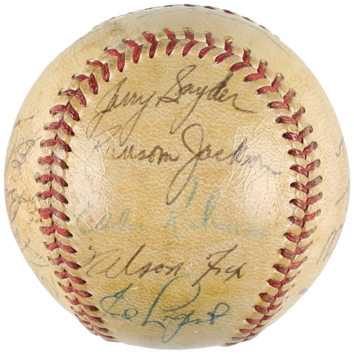 1953 All Star Game Team Signed National League Baseball JSA COA