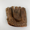 Eddie Mathews Signed 1950's Rawlings Game Model Baseball Glove JSA COA