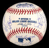 2002 New York Yankees Team Signed Baseball 29 Sigs Derek Jeter PSA DNA