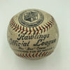 1928 St. Louis Cardinals NL Champs Team Signed Baseball Grover Alexander JSA COA