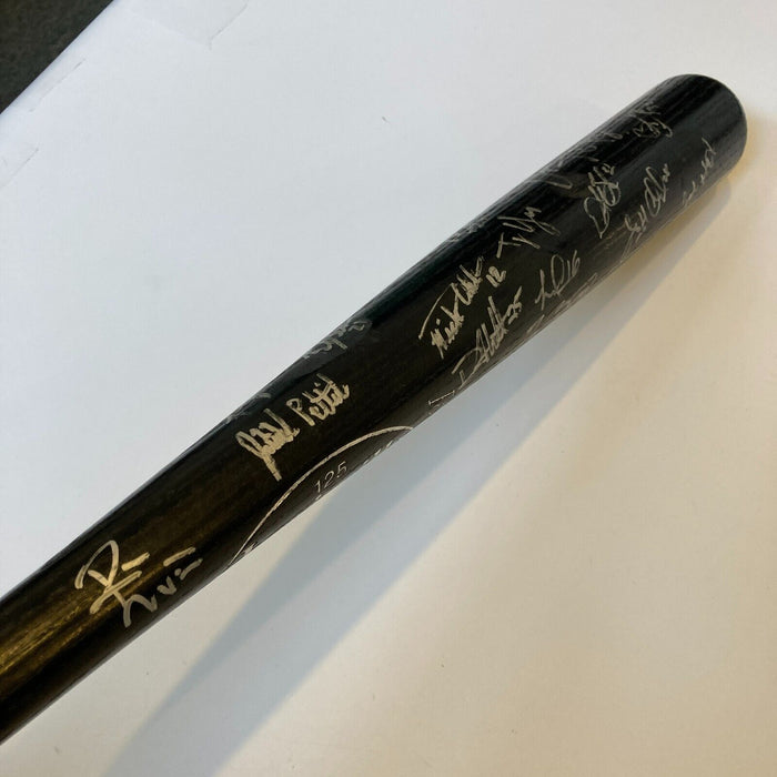 Bryce Harper Manny Machado Pre Rookie 2011 Sal All Star Game Signed Bat JSA COA