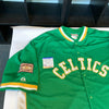 Bill Russell Signed Hardwood Classics Boston Celtics Shooting Shirt PSA DNA COA