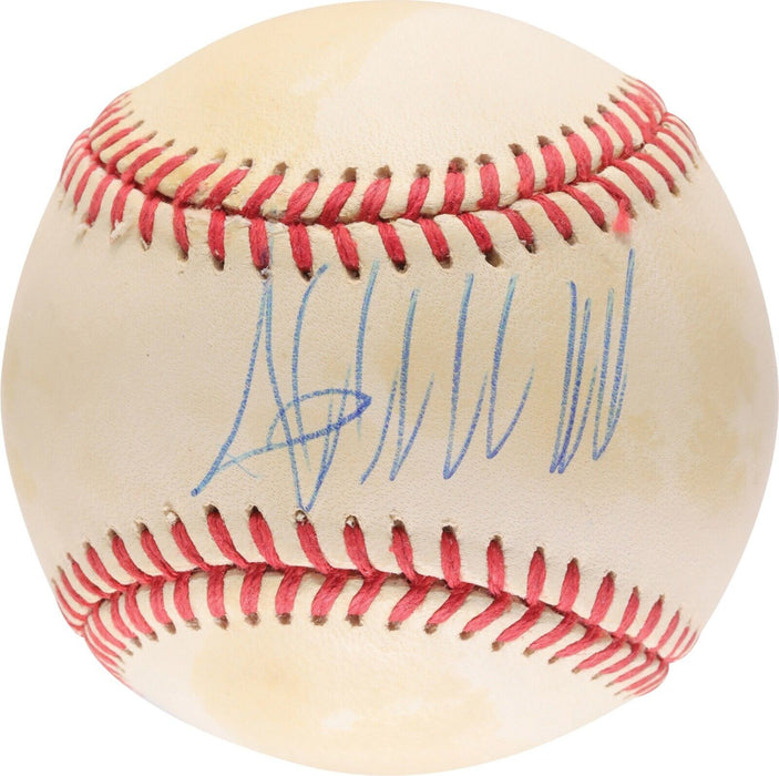 President Donald Trump Single Signed National League Baseball PSA DNA COA