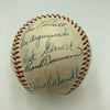 Ted Williams 1957 Boston Red Sox Team Signed Official American League Baseball