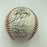 2002 Anaheim Angels World Series Champs Team Signed W.S. Baseball With JSA COA